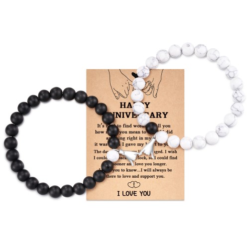Anniversary bracelets for discount couples